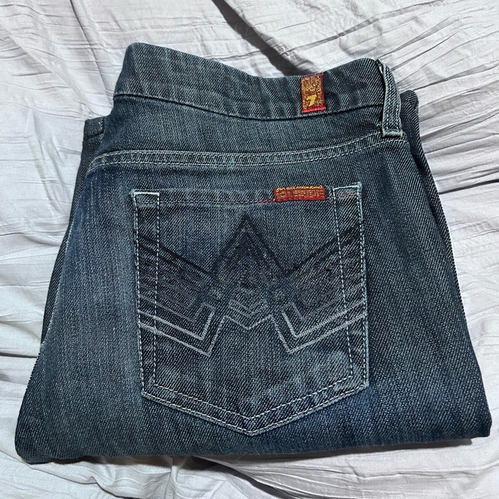 7 FOR ALL MANKIND NWOT “A POCKET” JEANS! - Picture 1 of 5